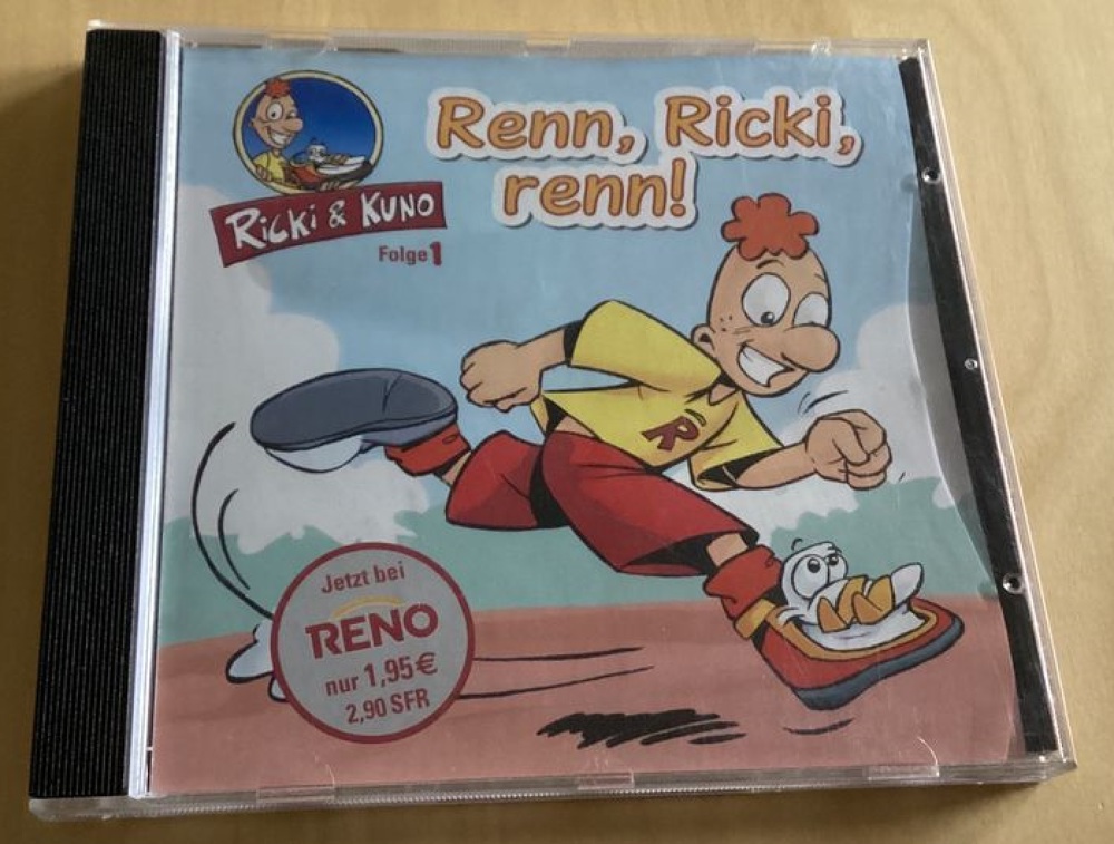 Ricki und Kuno, Renn Ricki Renn, CD zu verschenken