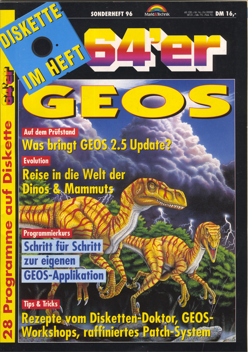 Markt u Technik C64 Sonderheft 96 GEOS