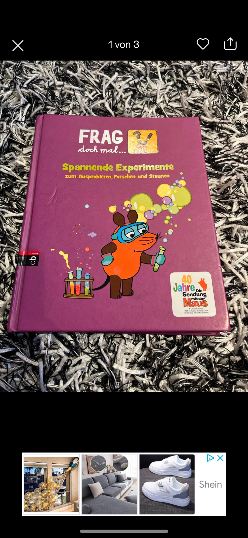 Experimente buch fuer kinder 