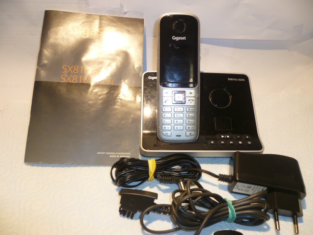 Gigaset S810A ISDN  1 Mobilteile mit AB   Nr. 140