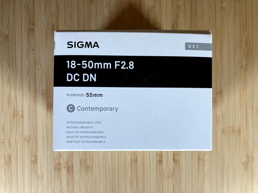 Sigma 18-50mm f 2.8 DC DN (for Leica SL TL APS-C Sigma) Contemporary L Mount