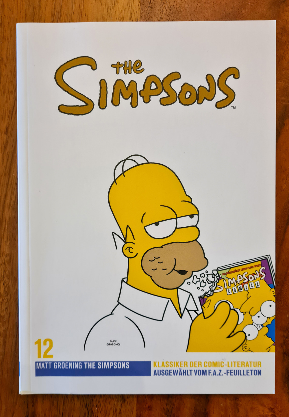 FAZ Klassiker der Comic-Literatur Band 12 The Simpsons
