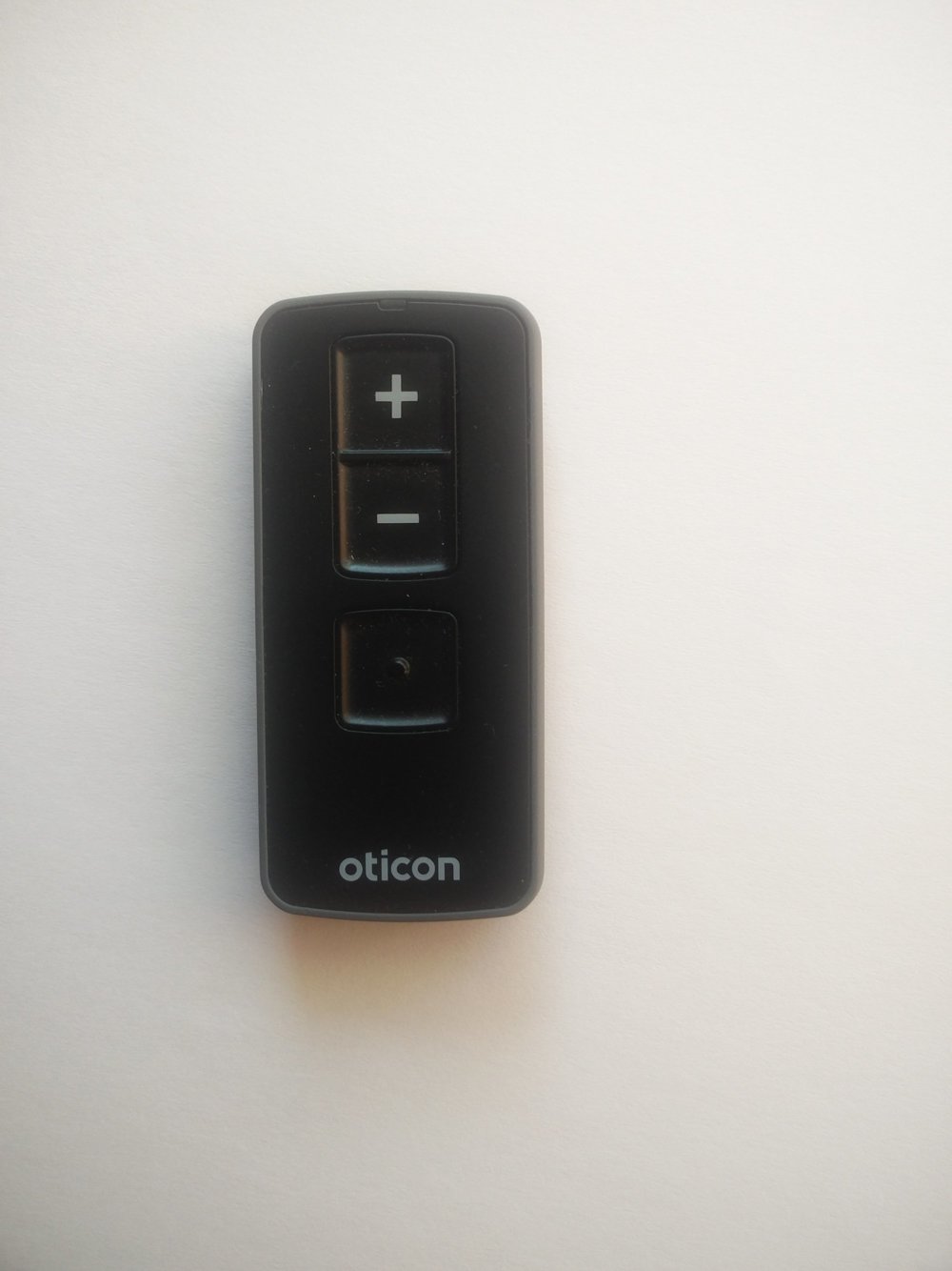 externer Lautstärkeregler "Oticon" für ein Hörgerät - fast neuwertig