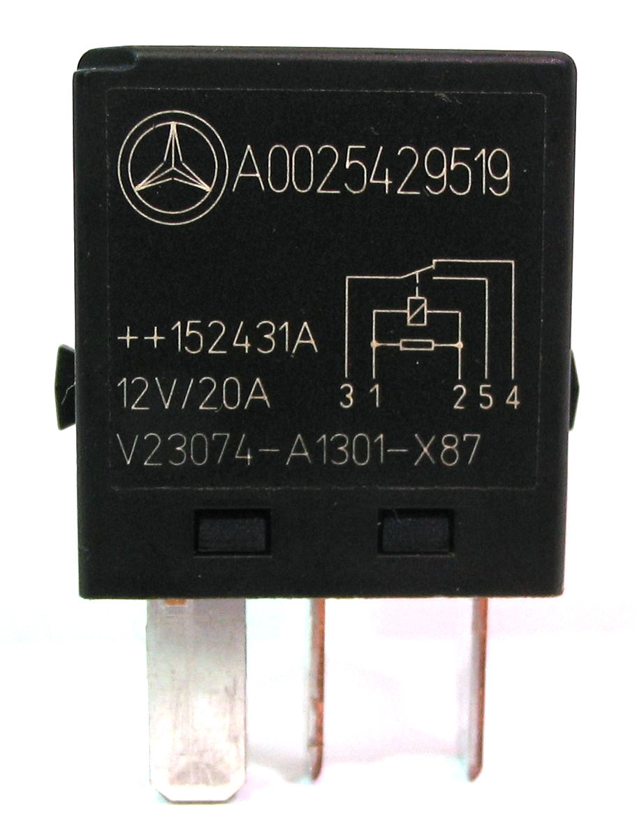 Original Mercedes-Benz Relais Nr. A0025429519   V23074-A1301-X87 - 12V 20A