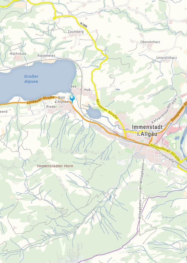 Baugrundstück in Immenstadt Allgäu, Nähe Alpsee zu verkaufen
