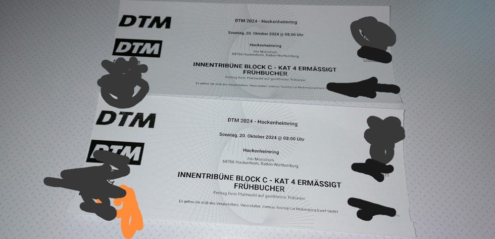 DTM Hockenheimring Tickets 