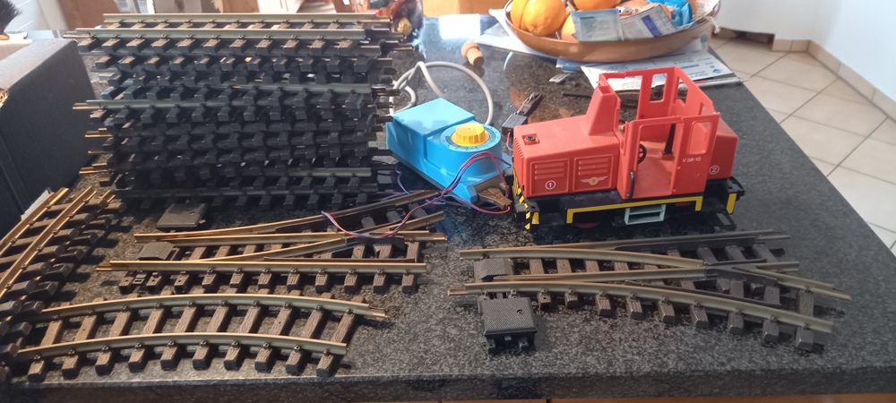 Playmobil Eisenbahn zu verschenken