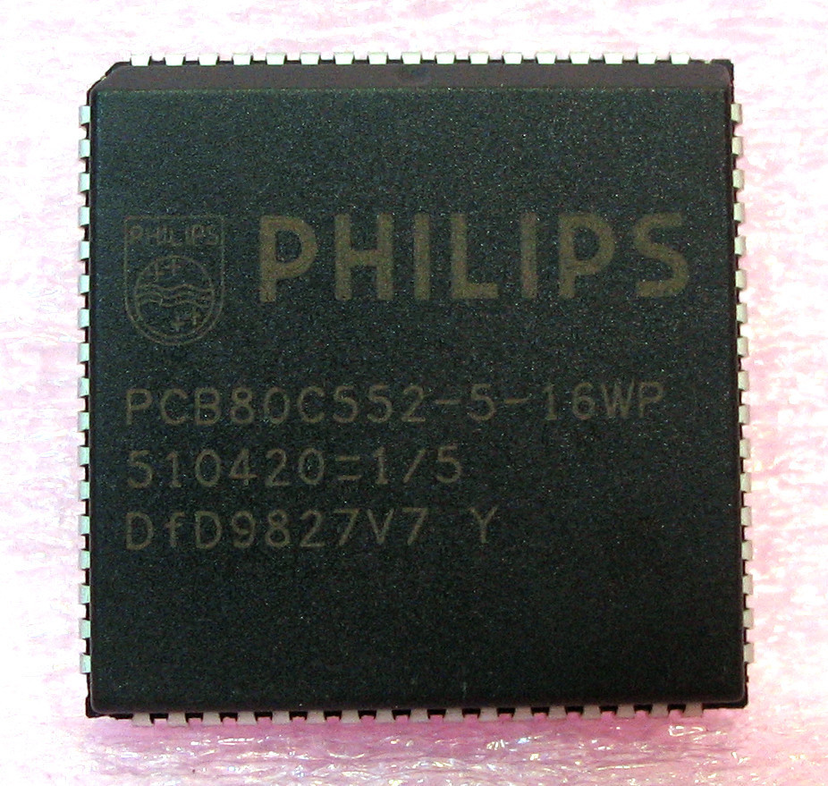 Philips Single-Chip 8-bit Microcontroller - PCB80C552-5-16WP - 68 pin - 510420 - Menge wählbar