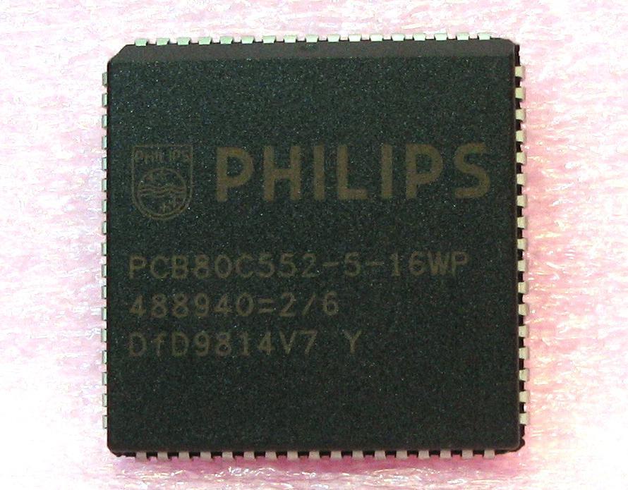 Philips Single-Chip 8-bit Microcontroller - PCB80C552-5-16WP - 68 pin - 488940 - Menge wählbar