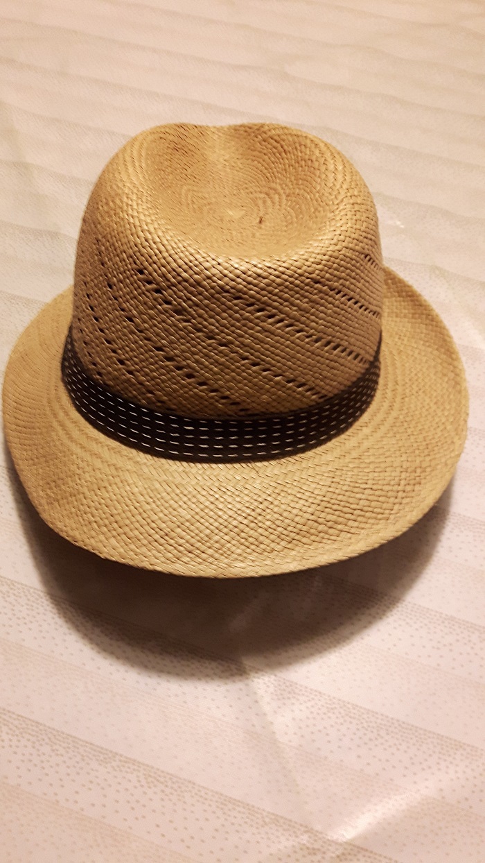 Panamahut Equador mit Hutband, Original 