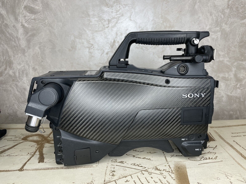 Sony HDC-2500 broadcast HD camera 3G Multiformat Studio with Carbon Graphite