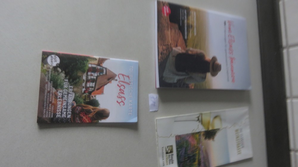 Elsass, Reiseführer und Wanderkarte zu verschenken