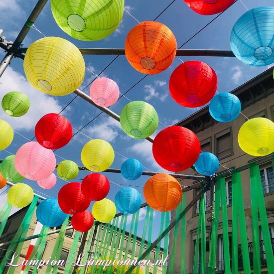 Nylon Outdoor Lampions für draußen - wetterfesten Lampions für Außenbereich