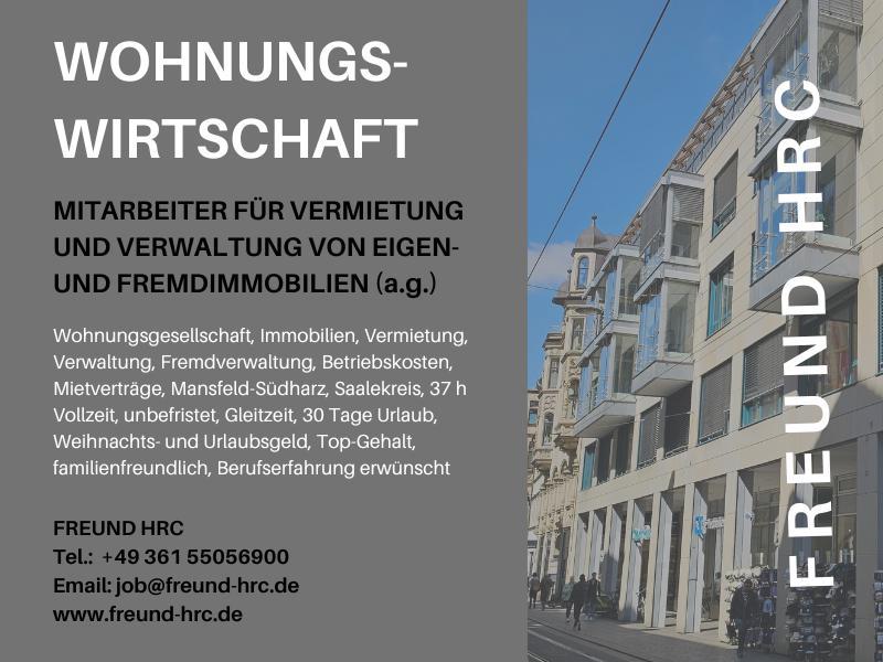 Immobilienberater in der Wohnungswirtschaft (a.g.) Sachsen Anhalt  | Saalekreis