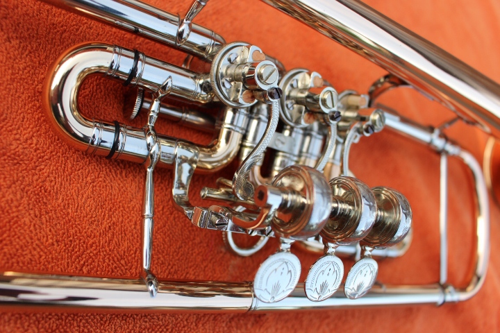 Konzerttrompete in B von A.E. Fischer aus Bremen gebraucht zu verkaufen