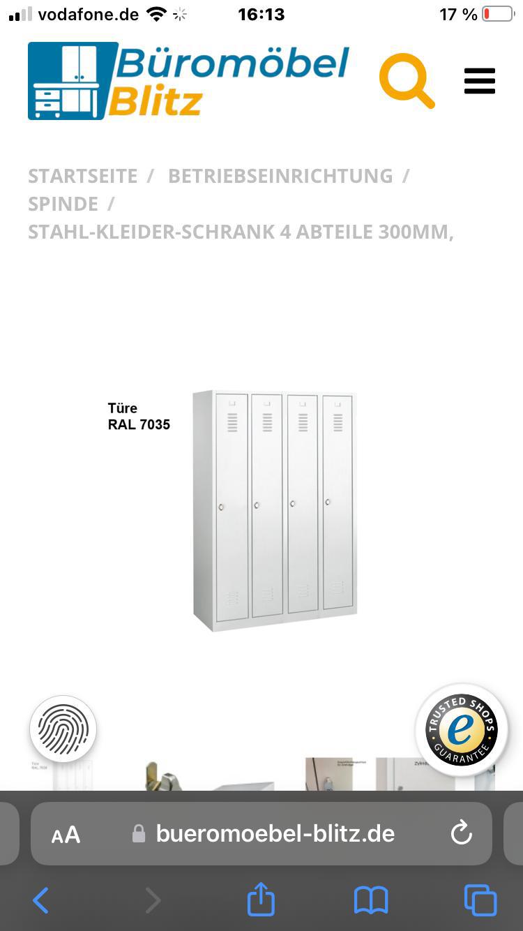 Stahl-Kleider-Werkzeug-Schrank