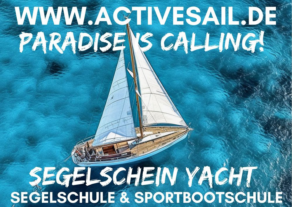 1 Woche Segeln lernen im Urlaub. Preis für die gesamte Yacht incl. Segelausbilder in der Adria.