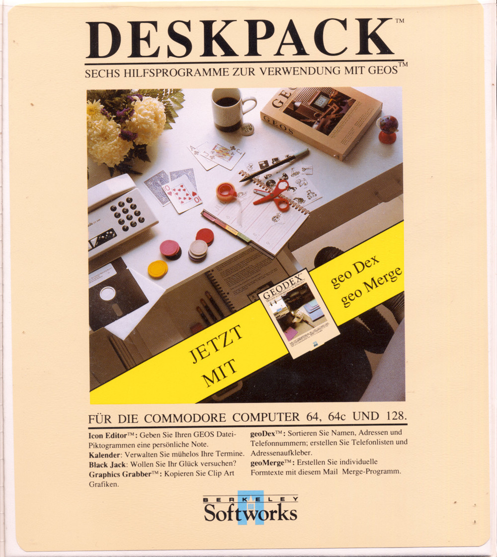 Markt u Technik c64 Buch GEOS Deskpack