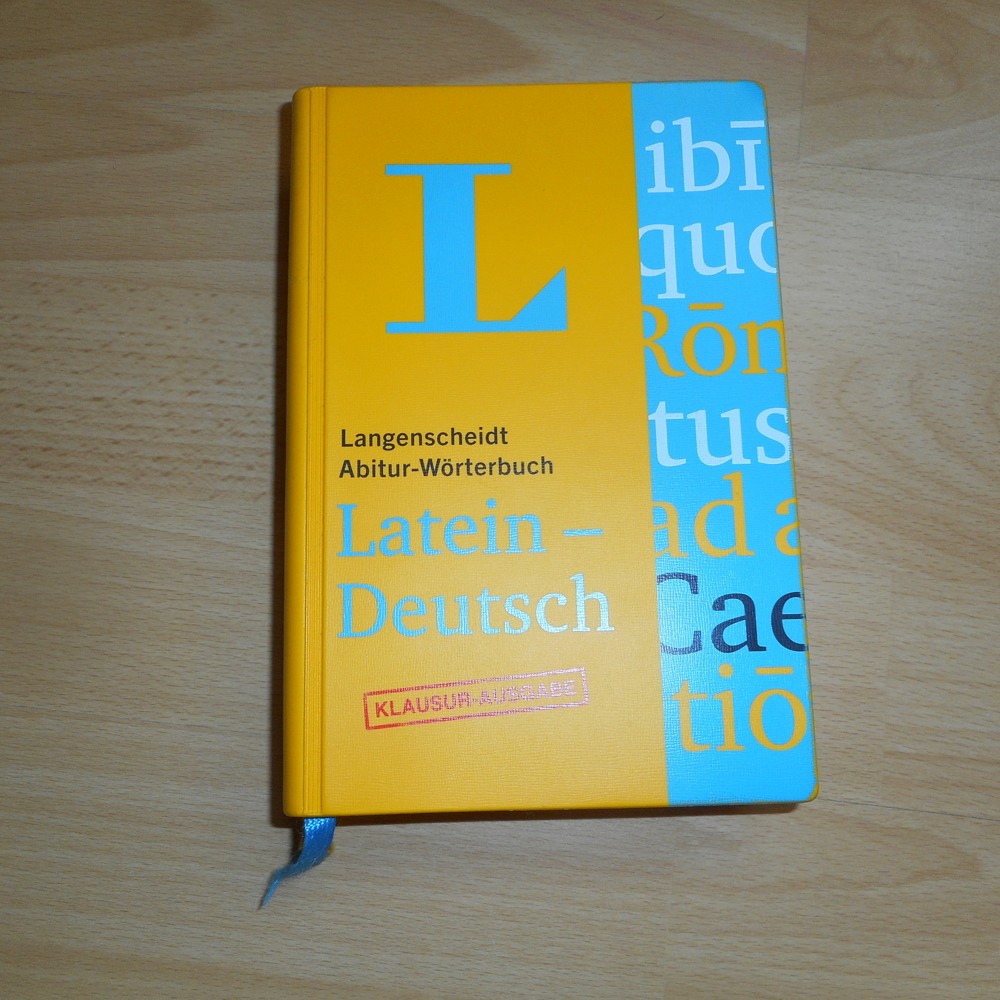  Langenscheidt Abitur-Wörterbuch Latein-Deutsch  wie NEu 