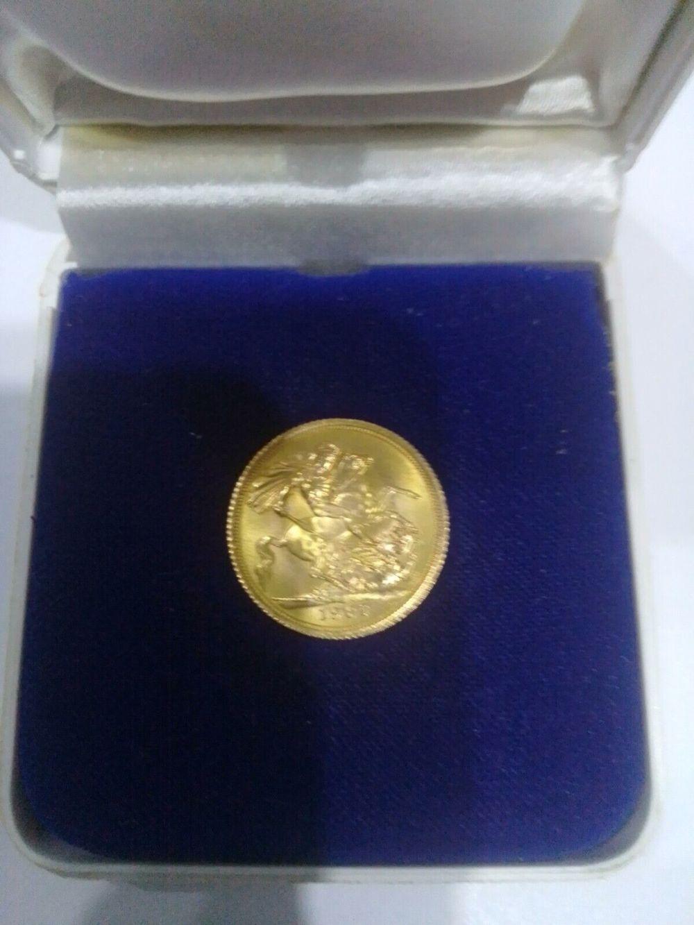 1 Sovereign 1967 Elisabeth II - Gold 7,98 g - Prägefrisch - Rarität