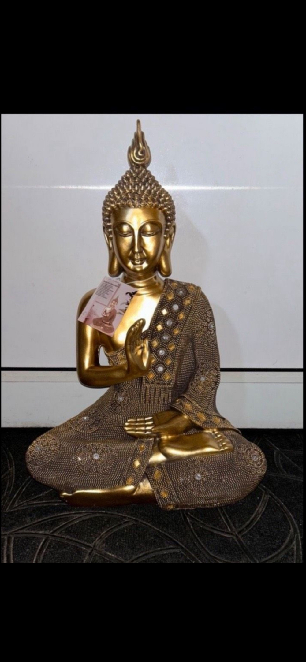 Buddha XXL sitzend 