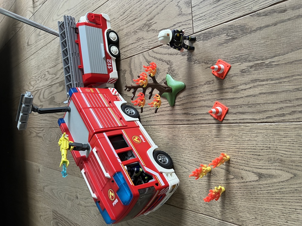 Playmobil Feuerwehr Rüstfahrzeug - gebraucht