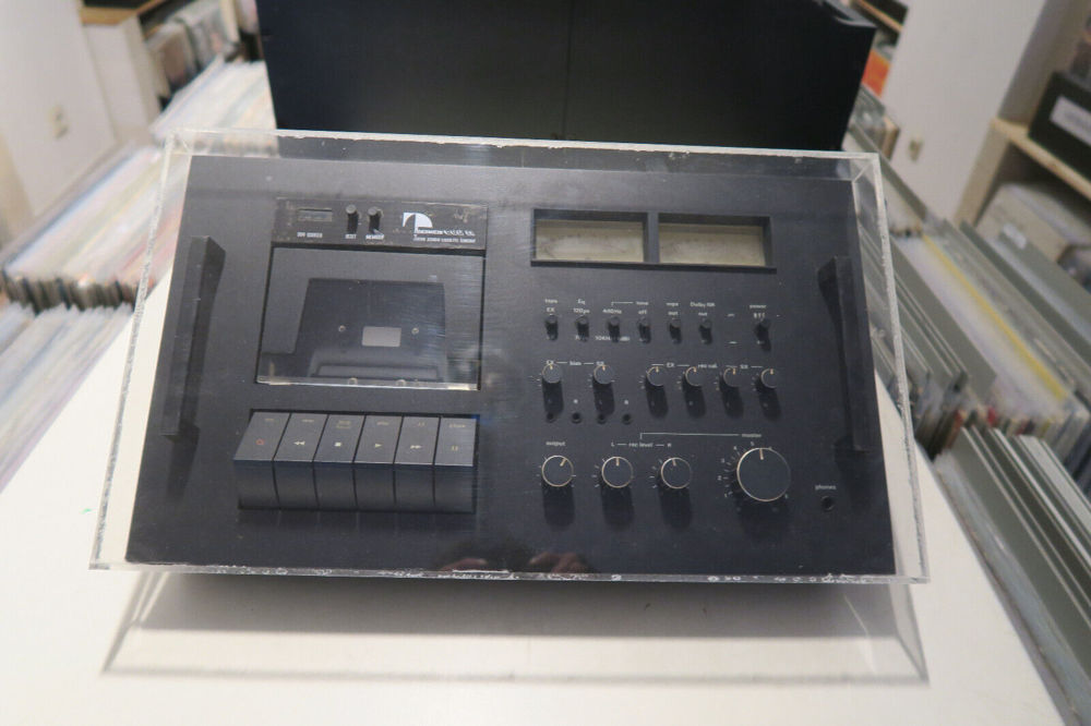  nakamichi 600 ii, 2 head cassette console, völlig intakt,+ abdeckung, top !!