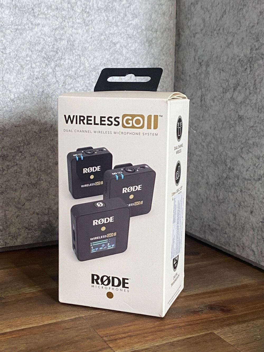  Rode Wireless Go II (2) Set mit Sendern und Empfänger | NEU und OVP