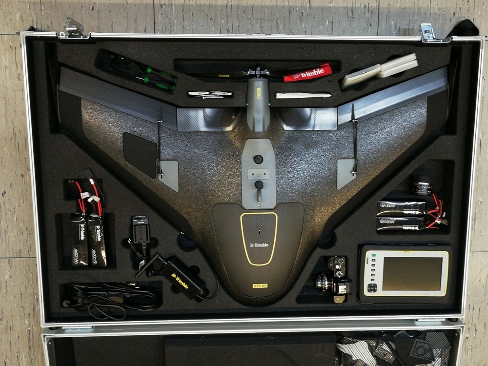 Trimble UX-5 HP professionelle Drohne mit Sony Alpha 7, neuwertiger Zustand