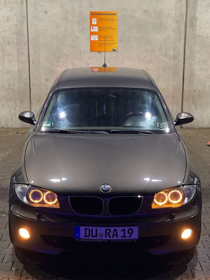 BMW 118 angel eyes ledersitze