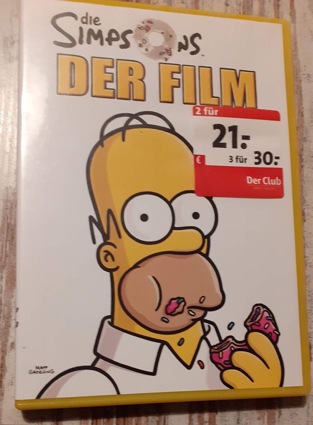 DVD Die Simpsons, der Film 