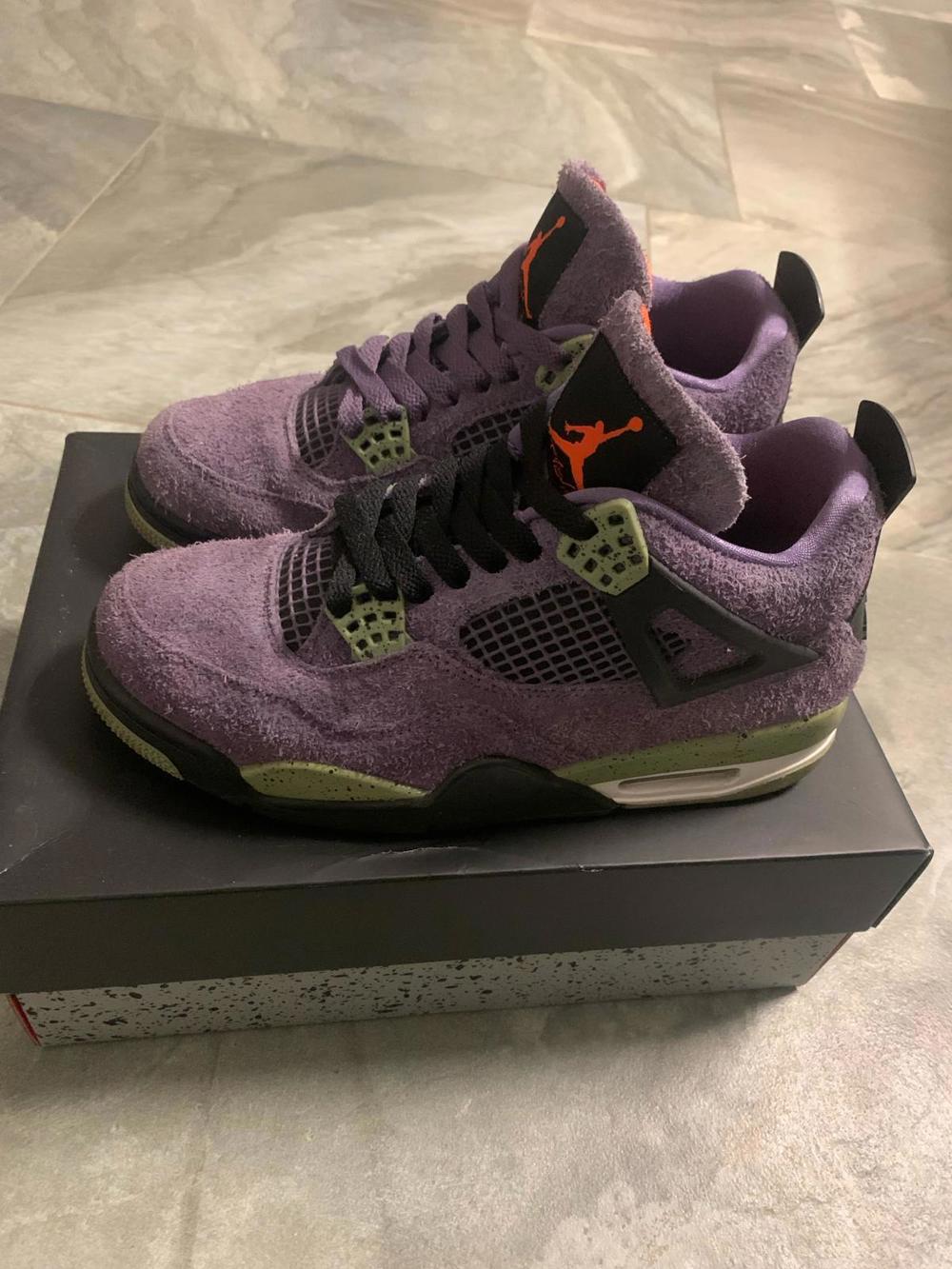 Nike Jordan 4 Canyon Purple Größe 39