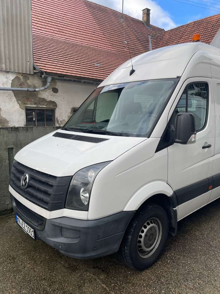 Volkswagen Crafter VW Crafter L3H3 Weiß inkl Sortimo 8f. AHK