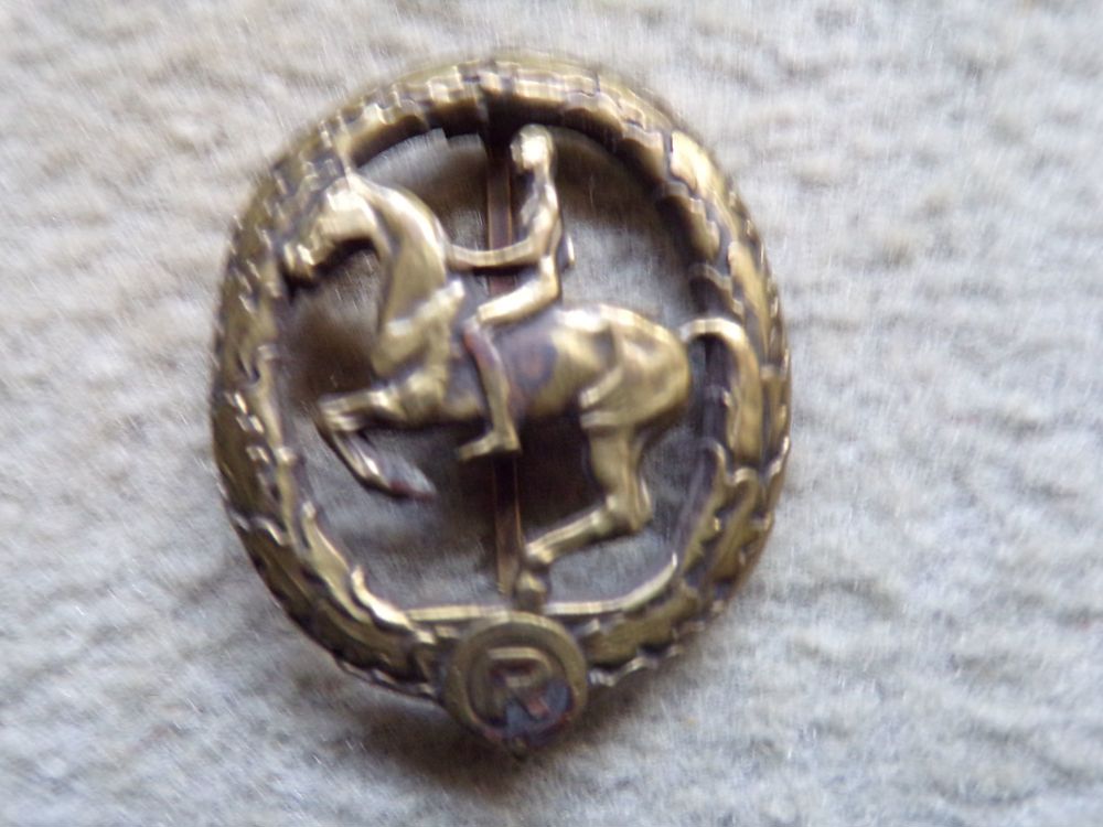 Orden Deutsches Reiterabzeichen in Bronze