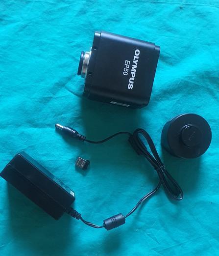Kamera Paket EP50 camera + USB Wifi Dongle+ 0.5X TV Adapter von der Firma Olympus