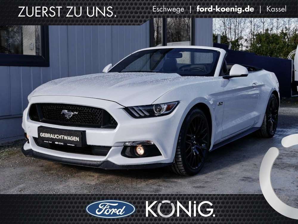 Ford Mustang Cabrio GT V8 Autom+Leder+Kamera+SHZ Klima Xenon