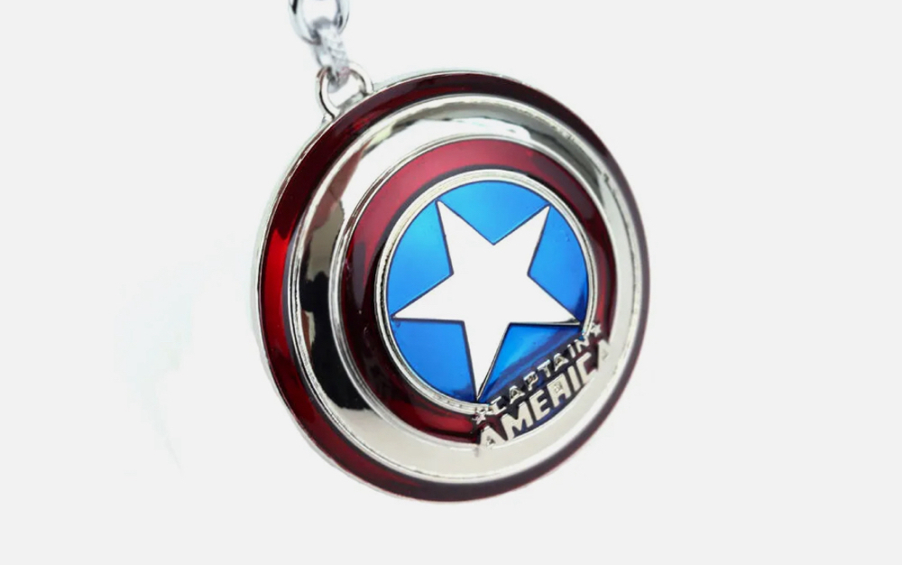 Captain America Schild, Schlüsselanhänger, Comic, Marvel