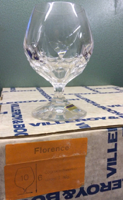 Villeroy & Boch Bleikristall Gläser Florence "Congnacschwenker"