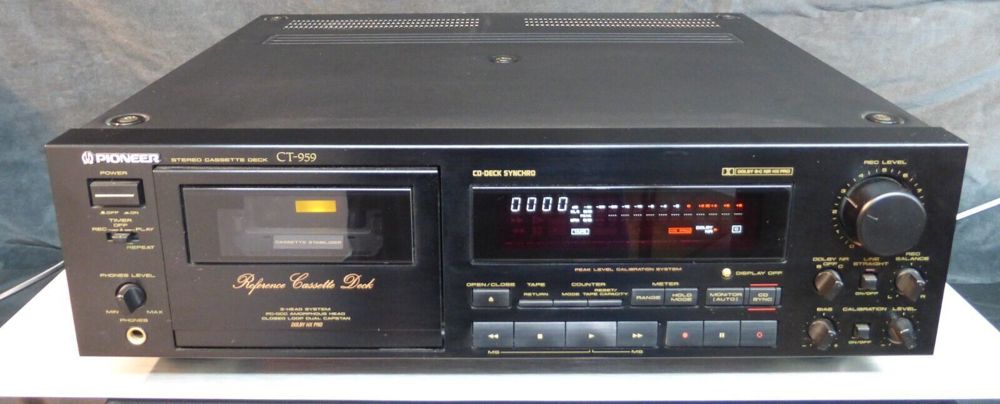 CT  959 Pioneer High End Tape Top Qualitt und Ausstattung ,edle Verarbeitung