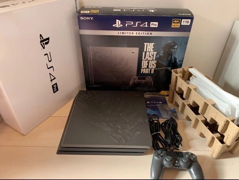  SONY PS4 Pro The Last of Us Part II 2 Limited Edition