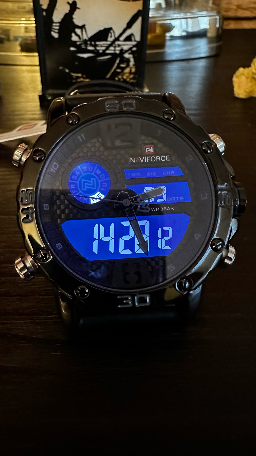 Herren Uhr, Armbanduhr    Chronograph  NEU mit Hersteller Garantie 