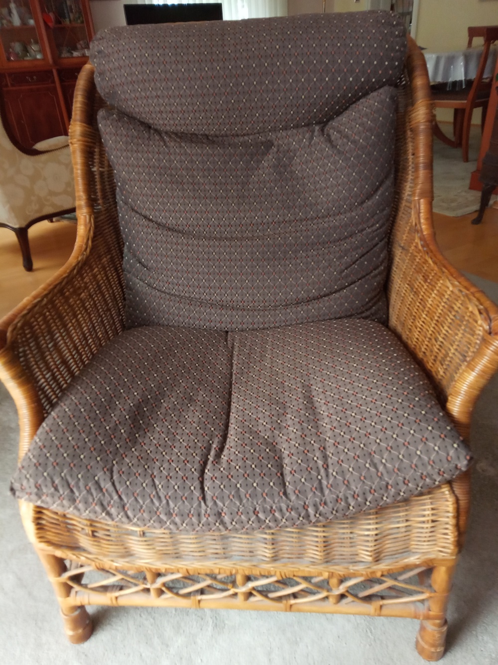 Rattansessel