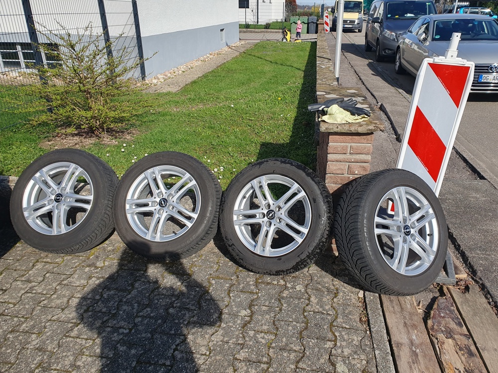 Rial Alufelgen mit WR für Opel Mokka "A"
