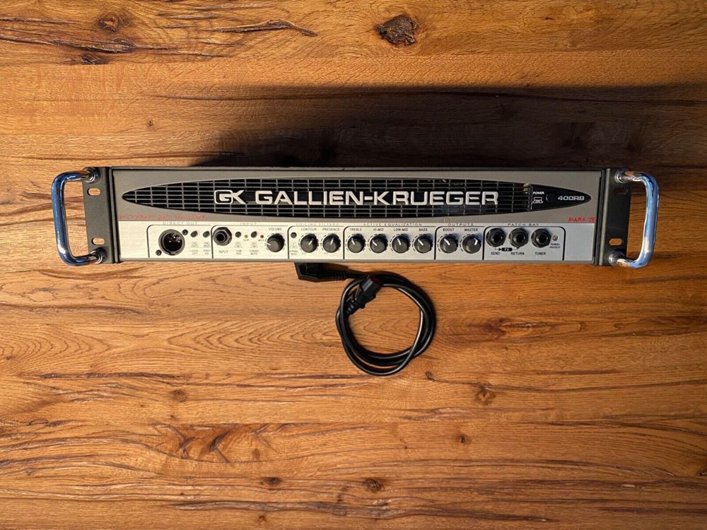  Gallien Krueger 400 RB Mark-IV Bassverstärker - TOP -