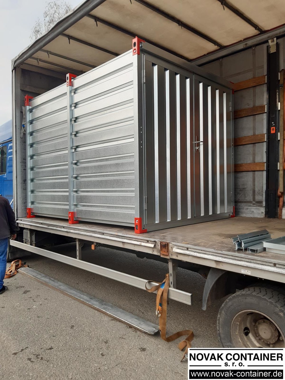 Lagercontainer - Schnellbaucontainer 3m - kostenloser Versand