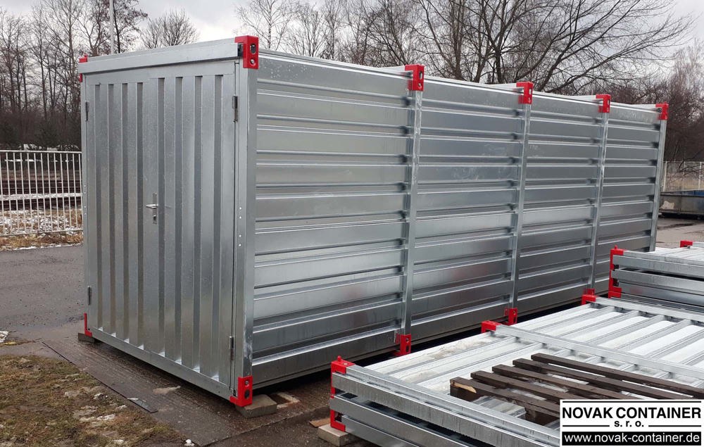 Lagercontainer - Materialcontainer 6m - kostenloser Versand