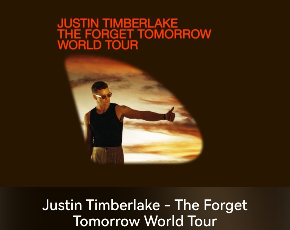 Justin Timberlake Konzertkarten 