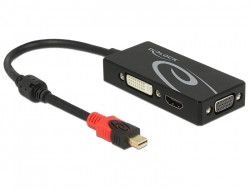 Neu - Delock Adapter Mini Displayport 1.2 -VGA  HDMI  DVI - Originalverpackung