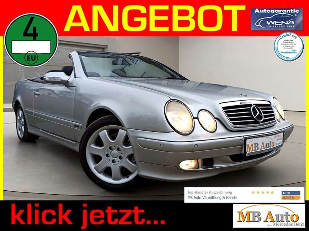Mercedes-Benz CLK 200 200K Cabrio Avantgarde,Aut,Leder,S-Heft,2HD,PDC...