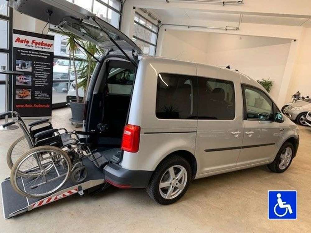 Volkswagen Caddy 1.4 Behindertengerecht Rampe nur 19.300 km